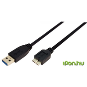USB 3.0 USB 3.0 Micro-B transformator Crno 3m CU0028