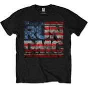 Run DMC Americana Logo Black L Majica