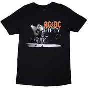 AC/DC Majica On Stage Fifty Black M