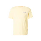 Pepe Jeans Majica QUOTE modra / pastelno rumena