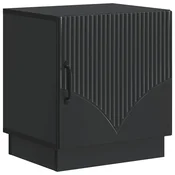 Nocni ormaric Crna 43 x 34,5 x 47 cm Konstruirano drvo