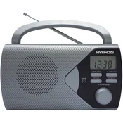 ETA RÁDIO PORTÁTIL HYUNDAI PR200S COM RÁDIO FM E AM, DESIGN LEVE E MULTIFUNCIONAL., (5000260982)