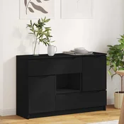 Kreveta Crna 100 x 30 x 65,6 Konstruirano drvo