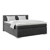 Boxspring Krevet Mira 180/200 cm , grafitno siva