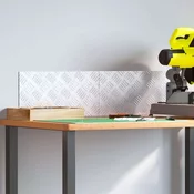 Vidaxl aluminijaste checker plošče - 2 paketa, nedrseče, 40x20 cm