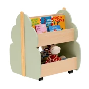 COSTWAY Leseni organizator za igrače 52 x 46 x 62,5 cm, (5000007217)