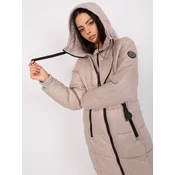Coat-D50048X44518B3-beige