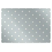 Decormat Podloga za zaščito tal White polka dots 120x90 cm 15 cm