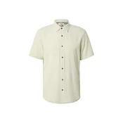 INDICODE JEANS Srajca Bimme zelena / naravno bela