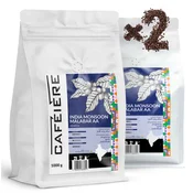 Kavna zrna INDIJA Monsoon Malabar AA 1kg x2 Sveže pražena Arabica 100% KAVARNA