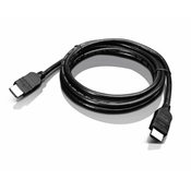 Lenovo 2.0m HDMI HDMI kabel 2 m HDMI Tip A (Standard) Crno