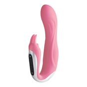 JO! Ekskluzivni silikonski vibrator sa stimulatorom klitorisa - Neo Rabbit Vibe