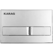 KARAG WC tipka Carina krom gloss, T110002