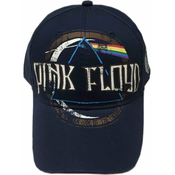 Pink Floyd Unisex Baseball Cap Dark Side of the Moon Album Distressed (Navy Blue)