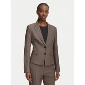 BOSS Suknjič Jia18 50564479 Rjava Slim Fit