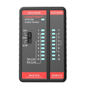 HT812A UTP tester omrežnih kablov RJ45/RJ14/RJ12/RJ9