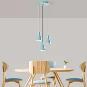 Conceptum Hypnose Luster Konikkem-6357-3, 75-114cm, O40 cm, 3xE27 , Tirkizni