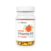 GYMBEAM Chewable Vitamin D3 for Kids 120 tab. naranca