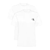 Calvin Klein Jeans Majica črna/bela