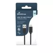 MediaRange kabel USB-A na USB-C za punjenje i sinkronizaciju, USB 3.2 Gen 1x1 na USB Type-C®, 1.8m, MRCS182