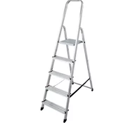 KRAUSE Kucne aluminijumske merdevine CORDA 000729, 1.60m, Hrom