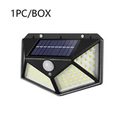 KJB Solarna stenska svetilka s senzorjem, 100 LED, 1 kos