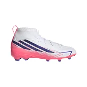 Adidas F50 HYPERFAST LEAGUE MID FG J, otroški nogometni čevlji, bela OMS28