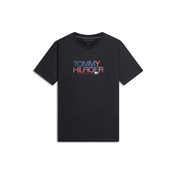 TOMMY HILFIGER Majica BRAND LOVE marine/rdeča/črna/bela