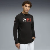 Mens Puma F1® Longsleeve T-Shirt, Black, Size M, Clothing
