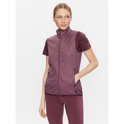 CMP Telovnik 30H5876 Bordo rdeča Regular Fit