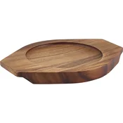 GENWARE Podstavek iz akacije, 25 mm, dolžina: 270 mm, širina: 210 mm