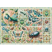 Cherry Pazzi - Puzzle Mozaik miniaturne divjine - 1 000 kosov