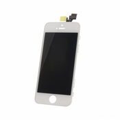LCD + zaslon na dotik za iPhone 5 , bela , AAA