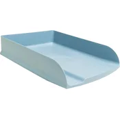 Pladenj, plastika, EXACOMPTA COMBO Styli Autentik, modro-siv