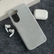 Maska Crystal Dust za Xiaomi Redmi A7 Pro srebrna