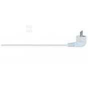 slomart Priključni kabel - kotni vtič OWY (H05VV-F) 3x1mm2 - 5m - bel