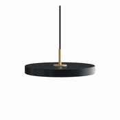 Antracitno siva LED viseča svetilka s kovinskim senčnikom o 31 cm Asteria Mini – UMAGE