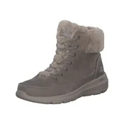 SKECHERS Gležnarji z vezalkami Glacial Ultra temno siva