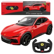 slomart RC avto Rastar Ferrari Purosangue, rdeč, 1:24