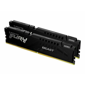 Memorija DDR5 32GB (2x16) 6000MHz Kingston Fury Beast KF560C36BBEK2-32