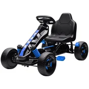 Homestar Otroški pedalni gokart 100x59x60,5 cm modre barve, (5000227736)