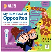 Interaktivna knjiga Kuku – My First Book of Opposites (bez olovke)