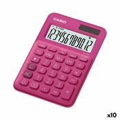 Kalkulator Casio MS-20UC Fuksija 2,3 x 10,5 x 14,95 cm (10 kom.)