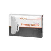 Enofazni merilnik električne energije, 40 A, impulzni izhod, 1 modul, DIN TH-35mm