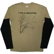 Type O Negative Tree (Back Print Layered) Black & Green L Majica