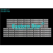 ES-3207 LG 65UJ620V LED TRAKE