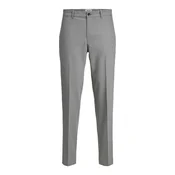 JACK & JONES Hlače na rob Jstace Leo  pegasto siva