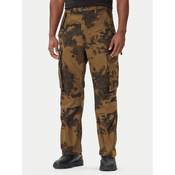G-Star Raw Hlače iz tkanine R-3N D25224-D553 Zelena Straight Fit