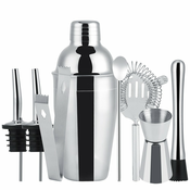 INF 8-delni koktajl set, barski set, shaker 550 ml - nerjaveče jeklo, srebrna, (21276093)