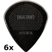 Dunlop 581PXLS Max Grip Jazz III XL Stiffo 1.38 Player Pack Trzalica / drsalica